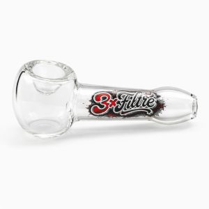 Pipe Verre Borosilicate – 3x FILTRÉ