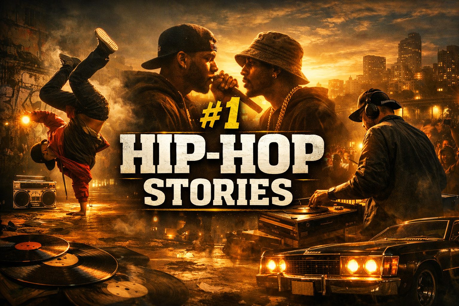 Hip-hop stories : esthétique, crew, rue, mémoire